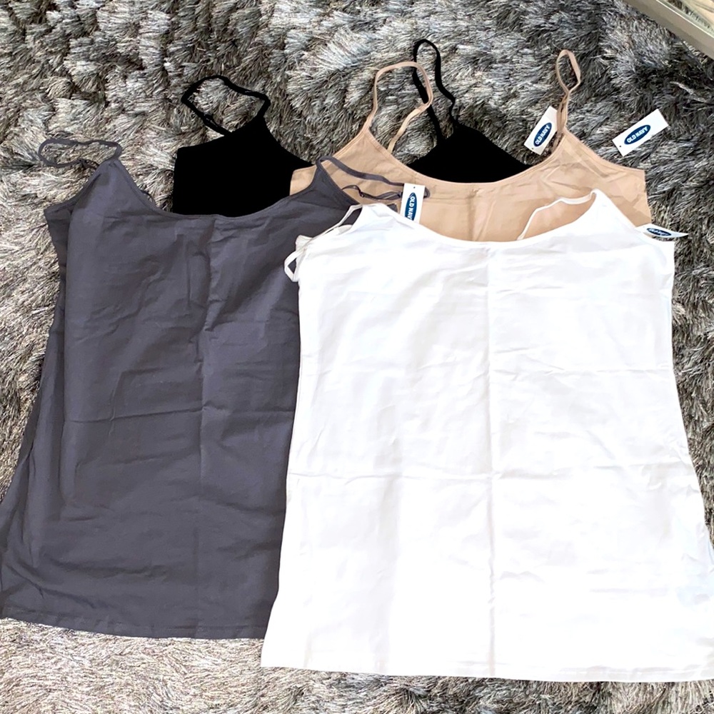 ❌SOLD BUNDLE of 4️⃣‼️Old Navy Undershirt Cami Sz XL Tall❌
